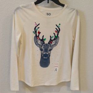 Girls 14-16 SO® Long Sleeve Cozy Tee